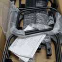 Ultrawall Bike Storage Rack for Garage, 5 Bikes Floor Bike Stand, Bicycle Parking Holder Stand for Indoor/Outdoor, Fit 22-28" Wheel Tire Width 2.1"