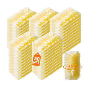 Senowi 50 Count 360° Heavy Duty Duster Refills Compatible with Swiffer, Larger SizeExtra Thick Electrostatic Disposable dusters Refill for Electronics, Furniture, Blinds, Ceiling Fans, Unscented