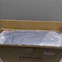EASELAND Queen Size Mattress Pad Pillow Top Mattress Cover Quilted Fitted Mattress Protector 8-21" Deep Pocket Cooling Mattress Topper (60x80 Inches, Dark Blue)