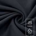 FR Shirts for Men 6.5oz Lightweight Fire Resistant Shirts for Men Long Sleeve NFPA2112/CAT2 (Black, L)