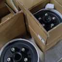 5 on 4.5" Bolt Circle Drum Kits w/ 10" x 2-1/4" Left and Right Self-Adjusting Electric Brake for 3,500lbs Trailer Axle