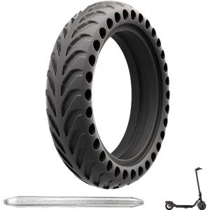 8.5x2 '' inch solid tires for electric scooters. This solid tire is compatible with Xiaomi m365/Mijia Mi m365 Pro/GTRAX GXL V2/GTRAX XR and All 8 1/2 x2/50/75-6.1 scooters.