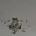 104Pcs Shelf Pins Kit,4 Styles Nickel Plated Shelf Support Pegs,Bookshelf Pegs for Shelves,Cabinet Shelf Bracket Pegs Shelf Pins Holders for Kitchen Furniture & Closet ( 5mm & 1/4inch )