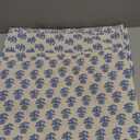 KOUBOO Blue 100% Cotton Summer Dinner Napkins, Hand Block Print, Washable Durable Table Linen for Everyday Use Weddings Parties Outdoors, 20 X 20 Inches, Set of 12