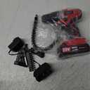 AVID POWER 20V MAX Lithium lon Cordless Drill Set, Power Drill Kit with Battery and Charger, 3/8-Inch Keyless Chuck, Variable Speed, 16 Position and 22pcs Drill Bits (Red)