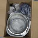 GANIZA Food Processors, Electric Chopper with Meat Grinder & Veggie Chopper - 2 Bowls with Powerful Copper Motor - Includes 2 Sets of Bi-Level Blades for Baby Food/Meat (Blue, 8 Cup+8 Cup)