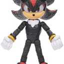 Sonic The Hedgehog – 5-Inch Shadow Action Figure – 20+ Points of Articulation – Official Collector Toy – Boys & Girls Ages 3+