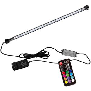 LED Aquarium Light, 19.5 inches Fish Tank Light RGB Color Underwater light Submersible Crystal Glass Lights, 27 LED Beads, Brightness Adjustable Memory Function, LED Light bar Stick for Fish Tank LED Aquarium Light, 19.5 inches Fish Tank Light RGB Color Underwater light Submersible Crystal Glass Lights, 27 LED Beads, Brightness Adjustable Memory Function, LED Light bar Stick for Fish Tank