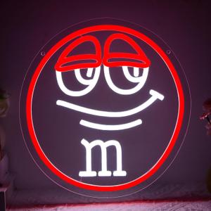 Chocolate Neon Sign for Wall Decor Chocolate LED Neon Business Lights, 11.8*11.2inches