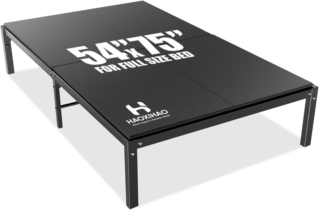 Bunkie Board Full Size(54x75) - Premium 10mm Hollow Plastic Bunkie Boards for Under Mattress, Heavy-Duty Support, Breathable, Low Profile, Noise Minimizing, Moisture Resistant Foundation