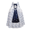 1791's lady Women's Victorian Rococo Dress Inspiration Maiden Costume, Size S