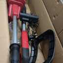 MaxMore Cordless Tiller Cultivator Compatible with Milwaukee 18V Battery (Tool Only), Electric Garden Rototiller with 48 Steel Tines, 270RPM, 8.7" Tilling Width, 6.3" Depth for Gardening, Soil Turning