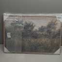 Vintage Landscape Framed Canvas Wall Art, Rustic Farmhouse Landscape Canvas Prints Aesthetic Wall Decor for Living Room, Cottagecore Wall Art Pictures for Bedroom Office (10"L x 8"W)