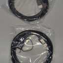 Highwings 8K HDMI 2.1 Cable 2-Pack 10FT, Slim Ultra High Speed HDMI Braided Cord-48Gbps,4K@120Hz 8K@60Hz, HDCP 2.2&2.3, Dynamic HDR,eARC,DTS:X,RTX 3090,Compatible with Roku TV/HDTV/PS5/Blu-ray (Black)