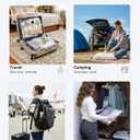 20 Pack Travel Vacuum Bags with Upgraded Rechargeable Pump, 4 Sizes Space Saver Vacuum Storage Bags for Luggage and Suitcase, Compression Bags for Packing, Vacuum Seal Bags for Clothing Travel