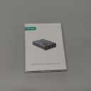 MT-VIKI Upgraded 1 to 2 1000Mbps Ethernet Splitter, No Power Supply Required, Dual RJ45 Splitter for Cat5e/6/7/8 Cable, Works with POE IP Camera, POE Switch and More