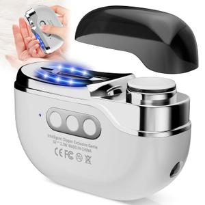 Automatic Electric Nail Clipper, 2025 New Electric Nail Clippers for Seniors with LED Light & 2 Speeds