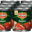 Del Monte Canned Tomato Sauce, 8 oz (Pack of 24 Cans) (EXP 08/28/26)