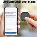 Air Tracker Tags-4 Pack for Android, Bluetooth Luggage Tracker Anti Lost Keys Finder/Item Locator with Holder Case Work with Google's Find Hub for Key, Backpack, Luggage, Wallet, Precise Position