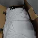 Serta Goose Feather Down Fiber Cotton Comforter Queen Size - 100% Cotton Duvet Insert - Hotel Luxury Hypoallergenic Bedding Comforter All Season Medium Warmth 90 x 90 Inch White