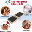 2 x Ankle Foot Strengthener for Ankle Mobility,Single Leg Ankle Balance Board for Sprained,Balance Training,Physical Therapy,Posture Correction,Stability Exercises,Home Gym Equipment Fitness Axis Board