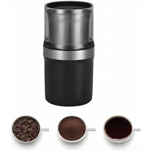 Electric Coffee Grinder Spice Herbal Grinder, with 1 Stainless Steel Blades Removable Stainless Steel Bowl,200W Motor High-efficiency Grinding for Herb,Spices Coffee, Nuts est