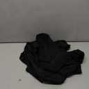 Horse Slinky Hood with Zipper, Stretch Spandex Sleazy Hood for Mane Protection, Breathable Horse Neck Cover for Show Prep, Braids Saver, Sleek Grooming Under Blanket Use Black Medium