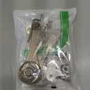 Heavy Duty Lid Support Hinges Soft Close Folding Lid Stay Hinge, Perfect for Cabinet Kitchen Wardrobe Toy Chamber, Max Support 50lb/2pcs