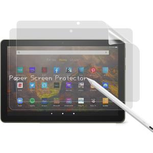 KEANBOLL 2-Pack Paper Screen Protector for Fire HD 10/Fire HD 10 Plus 10.1 Inch (13th-11th Generation 2023-2021 Release) Anti Glare Matte & Writing Like On Paper & Compatible with Pencil