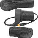 Alomejor Half Throttle Electric Speed Throttle Modified Thumb Throttle Part for Mid Drive Motor with 3pin Connector