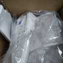 Fan with ceiling light and remote control, no wiring required, 6 speed settings, suitable for indoor and kitchen use