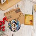 2 x Christian Christmas Ornament 2025, Religious Christmas Ornaments, Virgin Mary and Baby Jesus Ornament, Holy Mother and Child Ornament, Catholic Faith Gift, Blessed Mary Tree Decor (Nelxi-213)