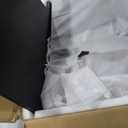 LANDEN Aquarium Wooden Stand and Cabinet for up to 20 Gal Tank, Fish Reptile Sea Salt Water Tank Stand, Nano Foam Leveling Mat Included, W17.7xD17.7xH31.49 in,Wooden Matte Black Painted (No Tank, Stand Only) (Black-Fig8_Inlet)