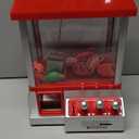 Claw Machine for Kids Toy Mini Arcade Machine Candy Grabber Prize Dispenser Vending Machine Arcade Game Machines for Home Party Christmas Birthday Gifts Cool Girl Toys