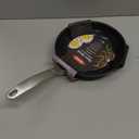 OXO Enhanced 8" Frying Pan Skillet, PFAS-Free Ceramic Nonstick, Durable Hard Anodized Cookware, Scratch Resistant, Stainless Steel Handle, Good Grips, Dishwasher Safe, Oven safe, Black