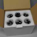 be studied 10W LED Black Track Lighting Heads,J Type Track Lighting Rail Ceiling Spotlight for Accent Task Wall Art Exhibition Lighting, and Wall Art Display Illumination 3000K-5700K, CRI90+ (6-Pack