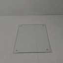 Tempered Glass Cutting Board  Long Lasting Clear Glass  Scratch Resistant, Heat Resistant, Shatter Resistant, Dishwasher Safe. (Large 12x16)