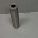 Amwater Stainless Steel Cleanable Wire Mesh Filter Cartridge 10”Length,2.5"OD(10 Micron)