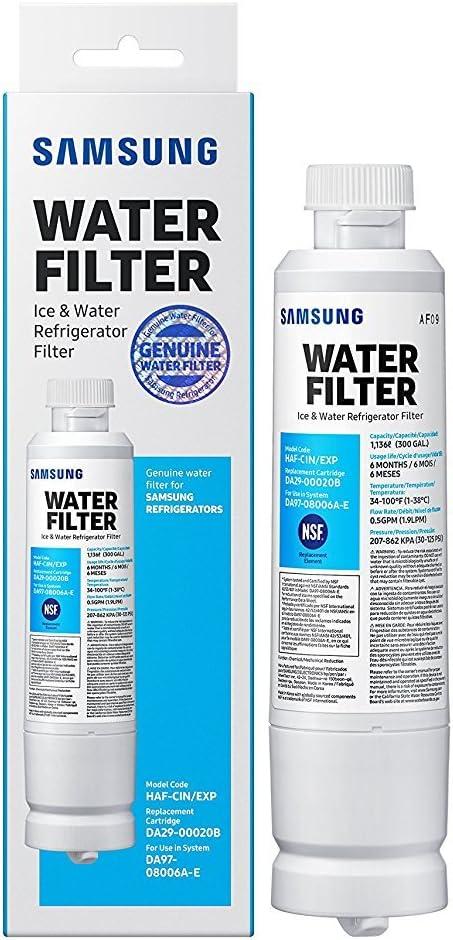 DA29-00020B Refrigerator Water Filter, Compatible with Samsung Refrigerator Water Filter