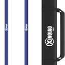 XINQIAO Cabinet Jacks for Installing Cabinets, Heavy Duty Third Hand Tools Adjustable Support Pole from 49.2 in to 114.2 in, 2 PCS (Blue)