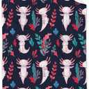 Avalokitesvara Axolotl Blanket Gifts, Super Soft Axolotl Stuff for Bedding Couch Sofa,40 X 30 Inch for Baby Girl Blanket