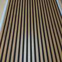 Art3d 2-Pack 48" x 24" Acoustic Wood Panels for Wall, Soundproof Wood Slat Panel for Wall and Ceiling, 3D Fluted Sound Absorbing Paneling for Interior Wall Decor, Living Room, Bedroom - Teak