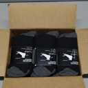 EverKnits 30 Pairs Ankle Socks For Men - Lightweight Mens Socks Size 9-12 Thin Casual Quarter Bulk Socks (Black)