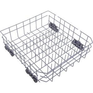 W10728159 Dishwasher Lower Rack with Wheels, Fit for Kitchenaid Dishwasher Rack, W10525646 W10780925 Dishwasher Rack Lower Intended for Maytag Dishwasher Parts Deep 22in Wide 20.8in