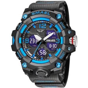 Gosasa Men's Watches Multi Function Military S-Shock Sports Watch LED Digital Waterproof Alarm Watches
