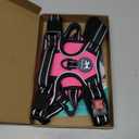 PoyPet No Pull Dog Harness, No Choke Front Lead Dog Reflective Harness, Adjustable Soft Padded Pet Vest with Easy Control Handle for Dogs(Pink, Medium)