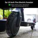 10x2.75-6.5 Off-Road Vacuum Tire, 10 Inch Electric Scooter Replacement tire, Compatible With Speedway 5 Dualtron 3 Hover-1 Alpha gotrax G4 Electric Scooter (Vacuum Tire x 1)