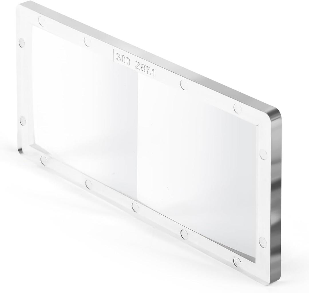 Magnifying Helmet Lens 2" x 4.25" Durable Lightweight 3.0 Diopter Cheater Lens Fit with Most Welding Helmet