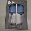 Core Home Liquor Glass Set- Blue, 2 pk / 14 oz 