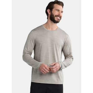 Athletic Works Men's Jersey Tee with Long Sleeves, Size Large